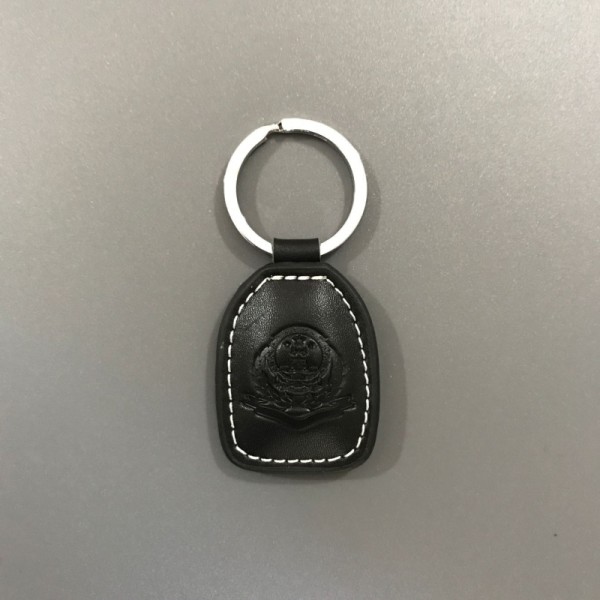 Leather RFID key fobs